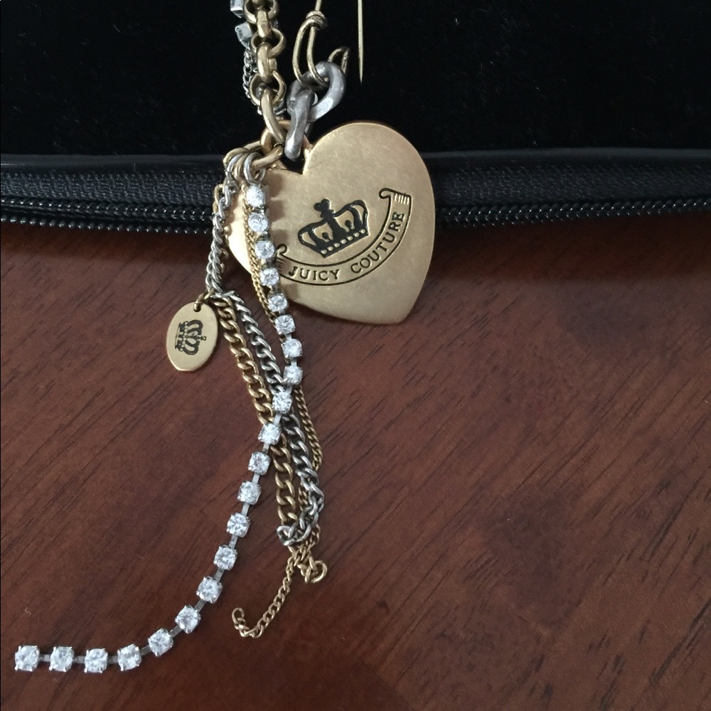 ❤️💥HP!💥 Juicy Couture Heart Necklace❤️